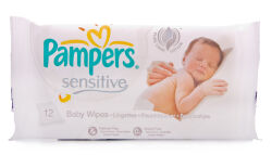 Babycare Pampers Sensitive Travel Pack Baby Wipes 12 - Babycare Pampers Sensitive Travel Pack Baby Wipes 12 -