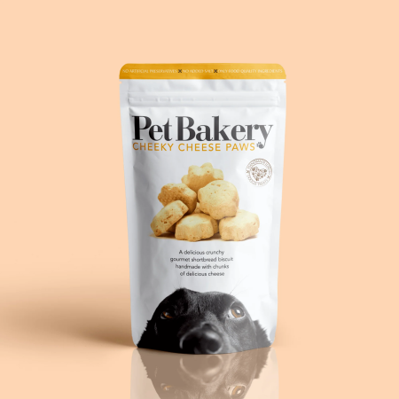 Pet Bakery Cheeky Cheese Paws Dog Treats 190g Pet Bakery Cheeky Cheese Paws Dog Treats 190g