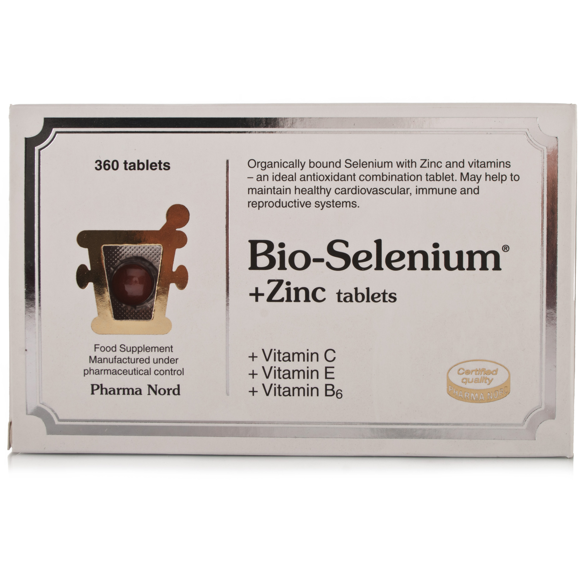 Pharma Nord BioSelenium + Zinc Immune Health Chemist Direct