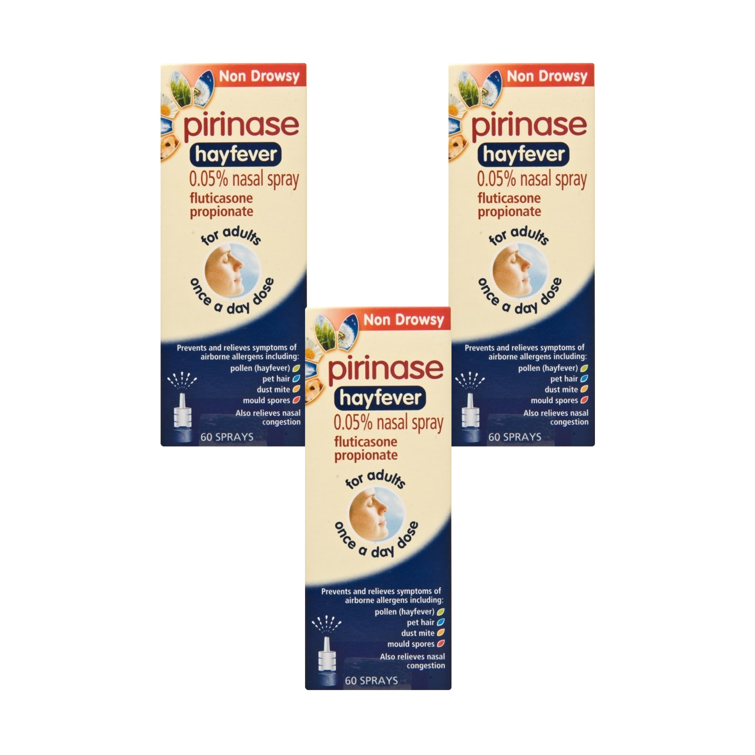 Pirinase Hayfever Nasal Spray- Triple Pack Review