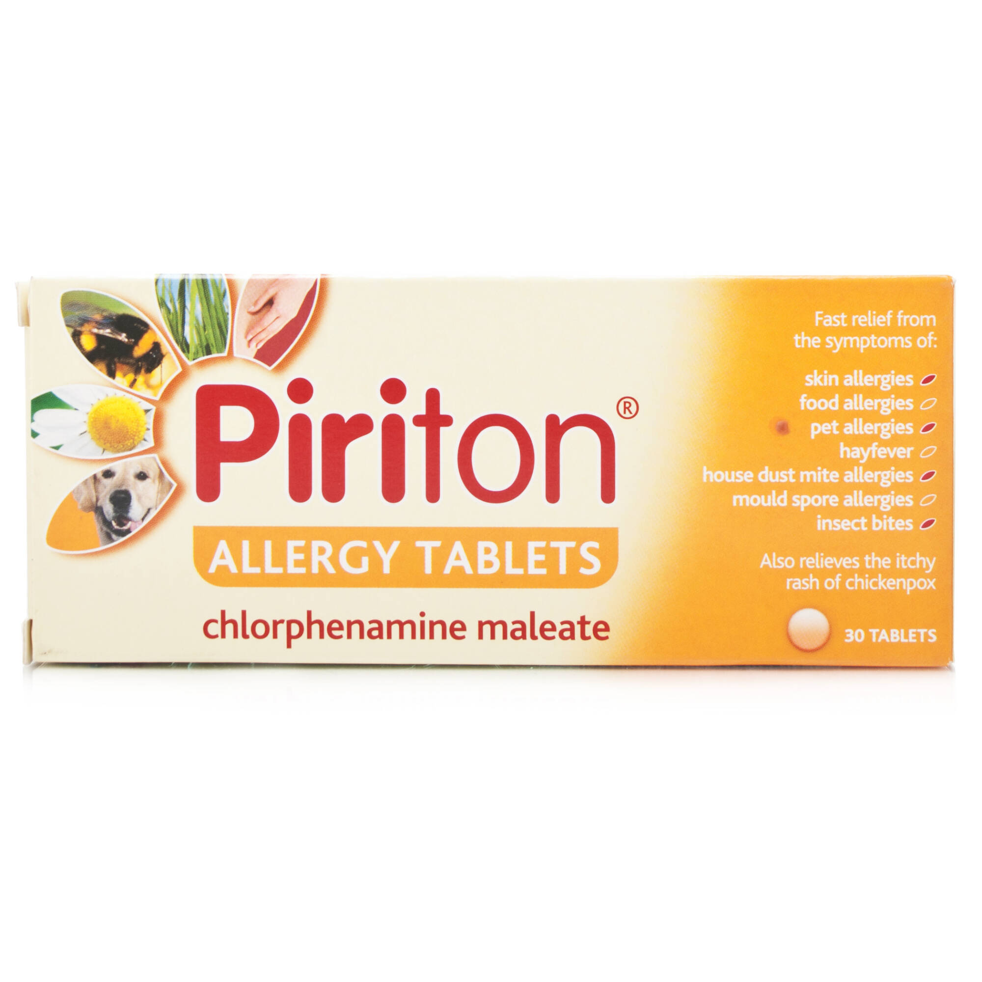 Piriton Allergy Tablets - 30 Tablets