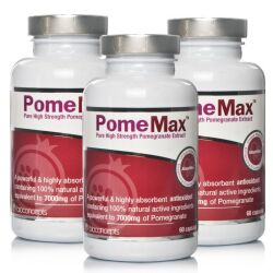 Pomemax Pure High Strength Pomegranate Extract Triple Pack