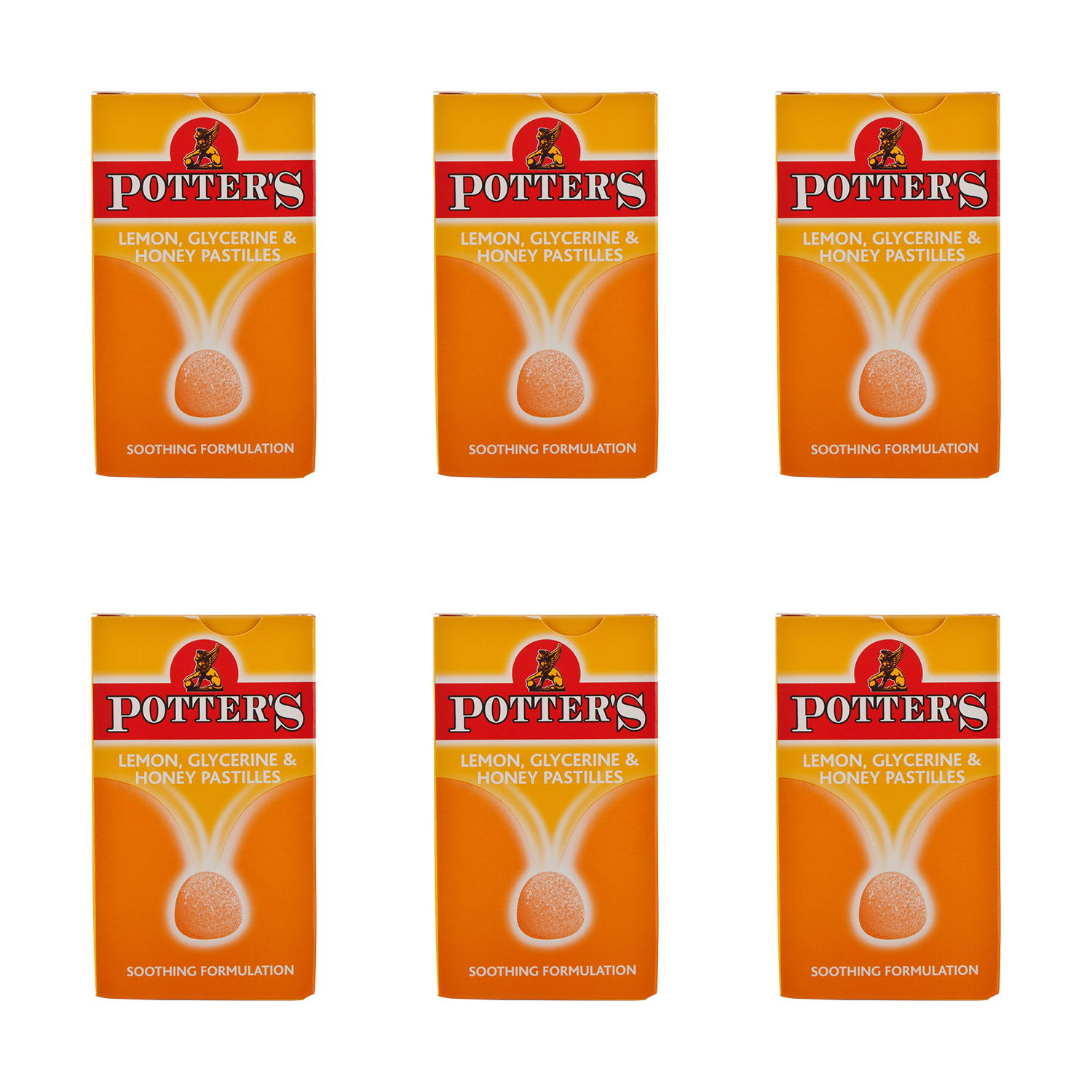 Potters Lemon Glycerine & Honey Pastilles- 6 Pack Review