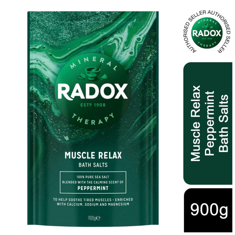 Radox Bath Salts Muscle Relax Peppermint