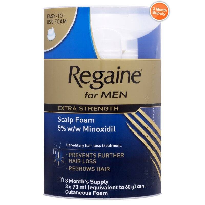 Regaine Foam For Men 3 Month Supply