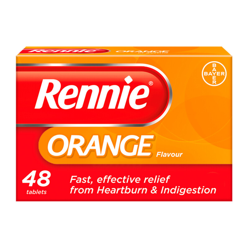 Rennie Orange Heartburn & Indigestion Relief