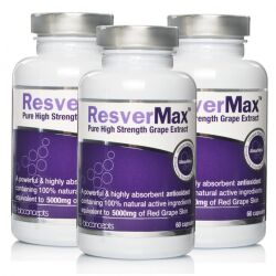 Resvermax Pure High Strength Grape Extract Triple Pack