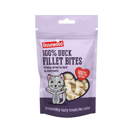 Rosewood Duck Freeze Dried Cat Treat 15g Rosewood Duck Freeze Dried Cat Treat 15g