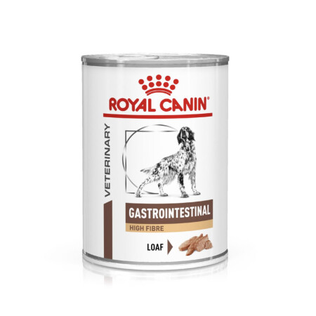 Royal Canin Gastrointestinal High Fibre Adult Wet Dog Food In Loaf 12x410g Royal Canin Gastrointestinal High Fibre Adult Wet Dog Food In Loaf 12x410g