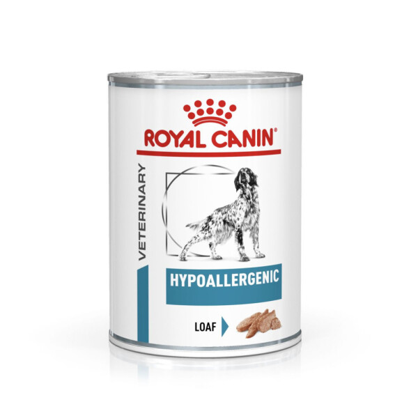 Royal Canin Hypoallergenic Adult Wet Dog Food In Loaf 12x400g