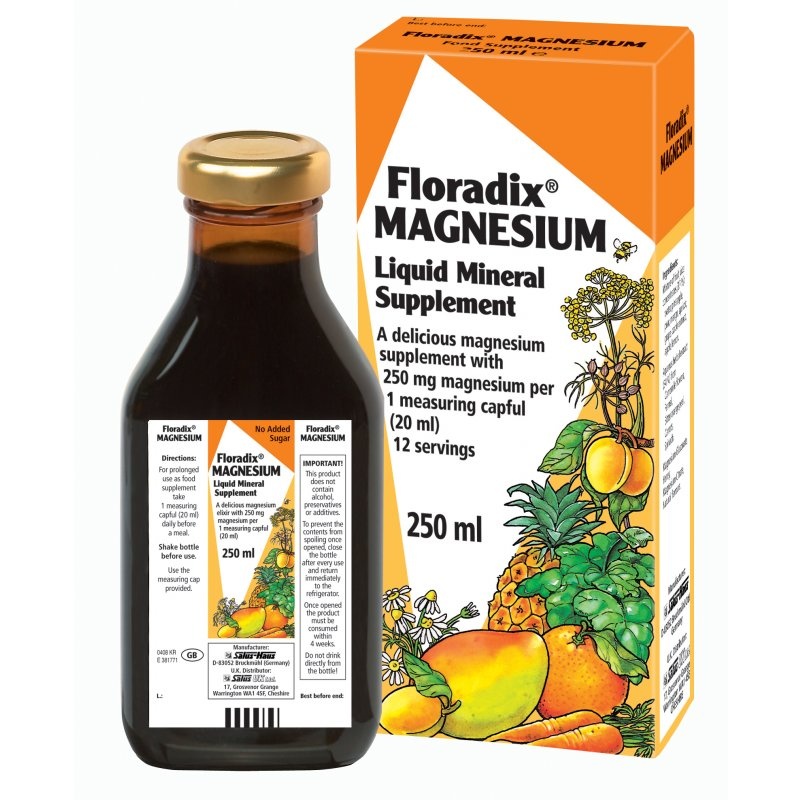 Floradix Magnesium Liquid Mineral Supplement Review