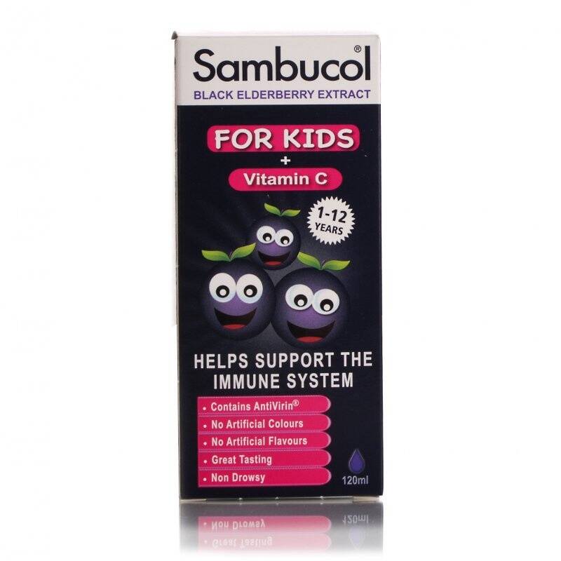 Sambucol Black Elderberry Extract For Children - 120ml