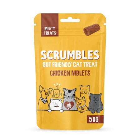 Scrumbles Chicken Niblets Treats 60g Scrumbles Chicken Niblets Treats 60g