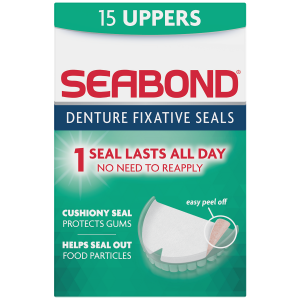 Seabond Denture Fixative Seals Uppers
