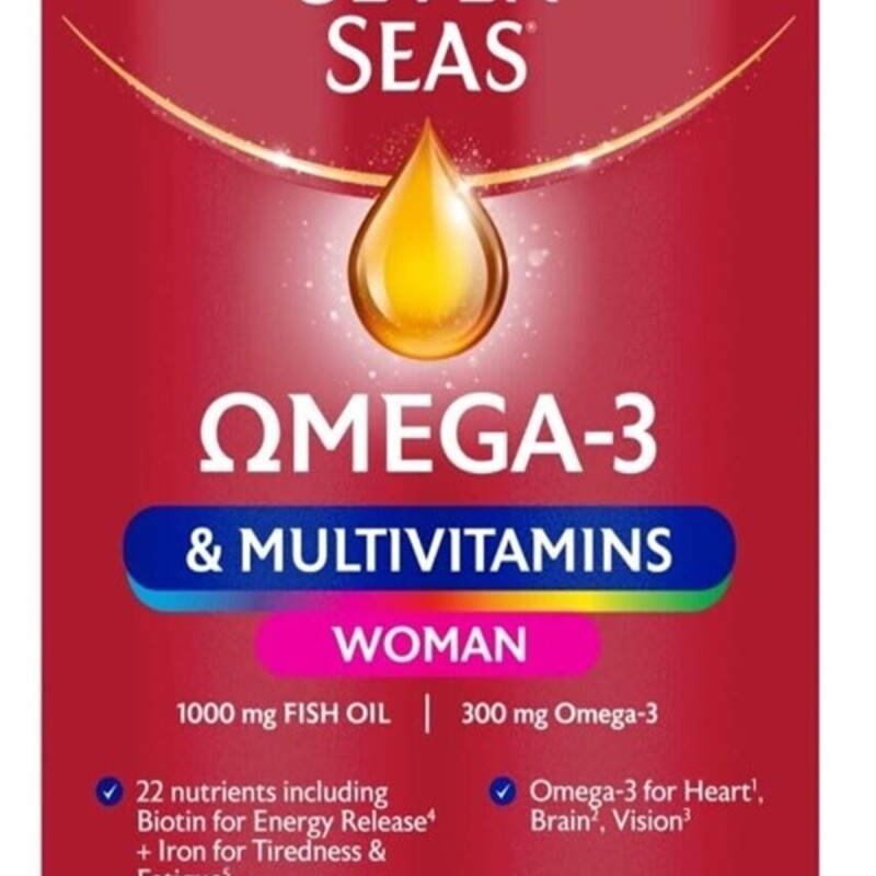 Seven Seas Omega 3 & Multivitamins Woman