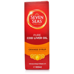 Seven Seas Orange Syrup & Cod Liver Oil Liquid