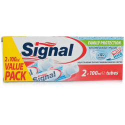 Signal Family Protection Original Toothpaste Twin Pack