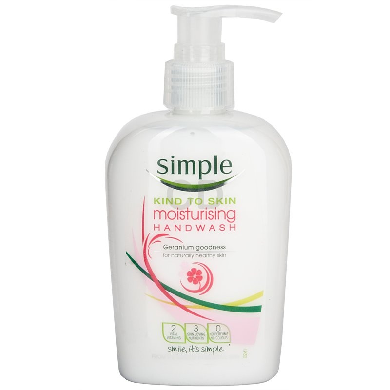 Simple Moisturising Hand Wash Toiletries £1.75 Chemist Direct