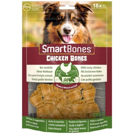 Smartbones No Hide Chicken Mini 18 Pk Dog Treats Smartbones No Hide Chicken Mini 18 Pk Dog Treats