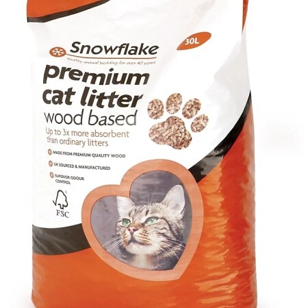 Snowflake Cat Litter 30L Snowflake Cat Litter 30L