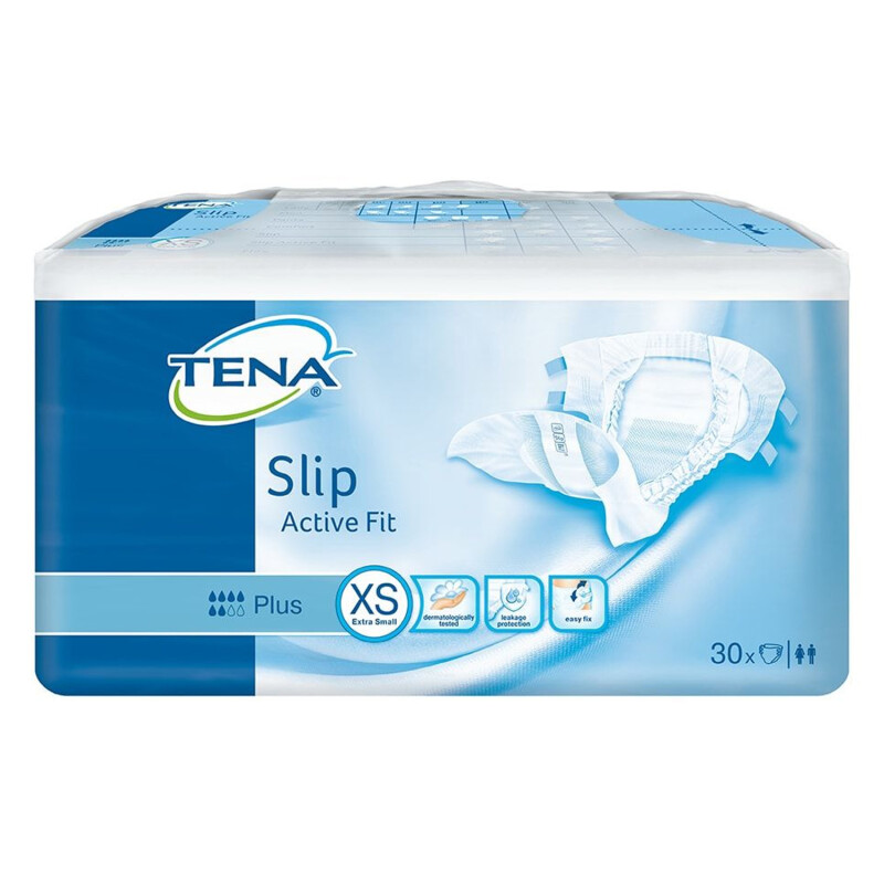 TENA Slip Plus All-in-One Incontinence Product Extra Small