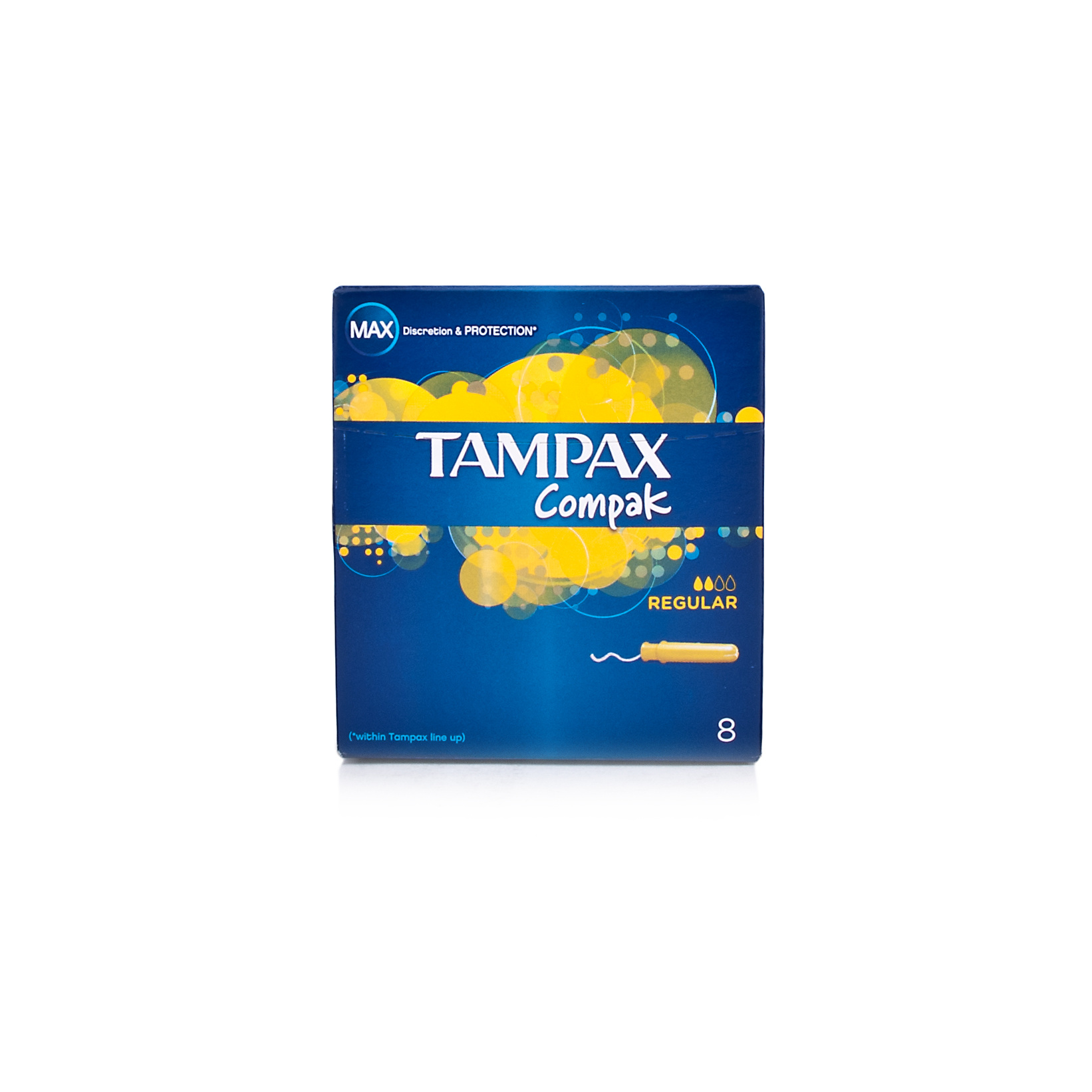 Tampax Compak Regular 8 Pack | Chemist Direct