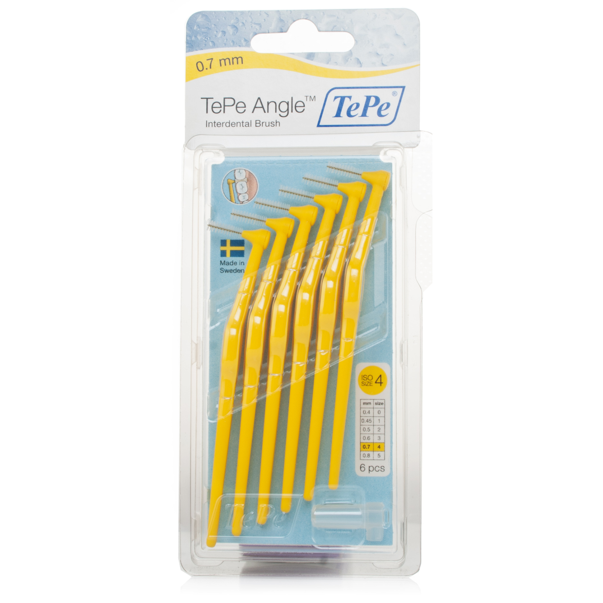 Tepe Angled Interdental Brush Yellow Chemist Direct