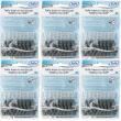 Tepe Intedental Brushes 6 Pack 8 Brushes Grey Tepe Intedental Brushes 6 Pack 8 Brushes Grey