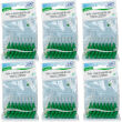 Tepe Interdental Brushes Green 6 Pack Of 8 Brushes Tepe Interdental Brushes Green 6 Pack Of 8 Brushes