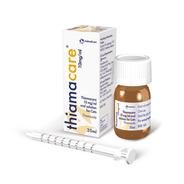 Thiamacare 10mg/ml Oral Solution for Cats 30ml