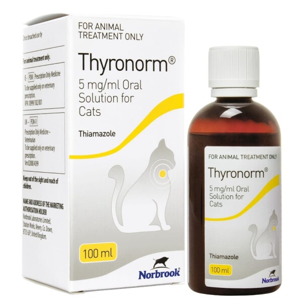 Thyronorm Oral Solution for Cats 5mg/ml