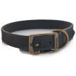 Timberwolf Leather Collar Blue Timberwolf Leather Collar Blue