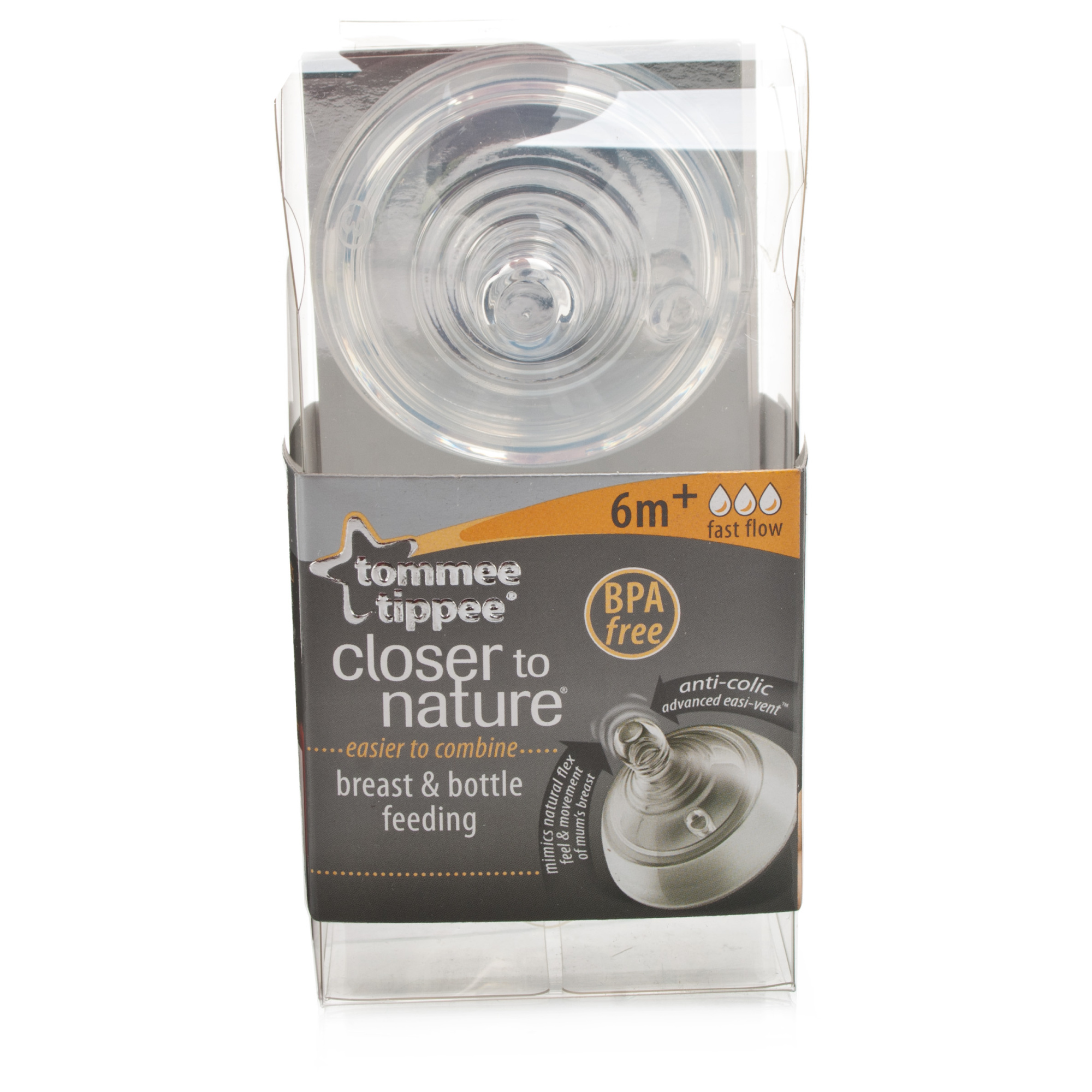 Tommee Tippee Easi Vent Fast Flow Teats Chemist Direct