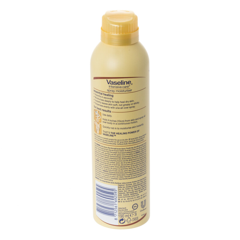 Vaseline Spray & Go Essential Moisturiser