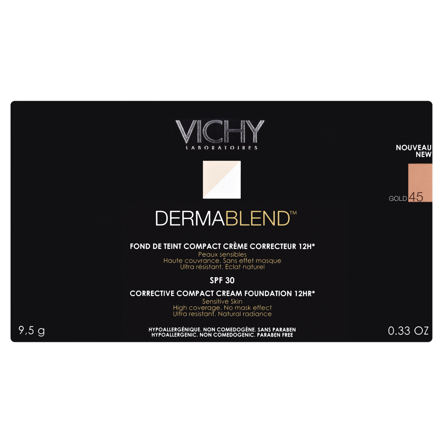 Vichy Dermablend Compact Cream 45 Review