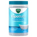 Vicks Vapo Bath Salts With Menthol & Camphor Scents Soothing Vapours 425g Vicks Vapo Bath Salts With Menthol & Camphor Scents Soothing Vapours 425g