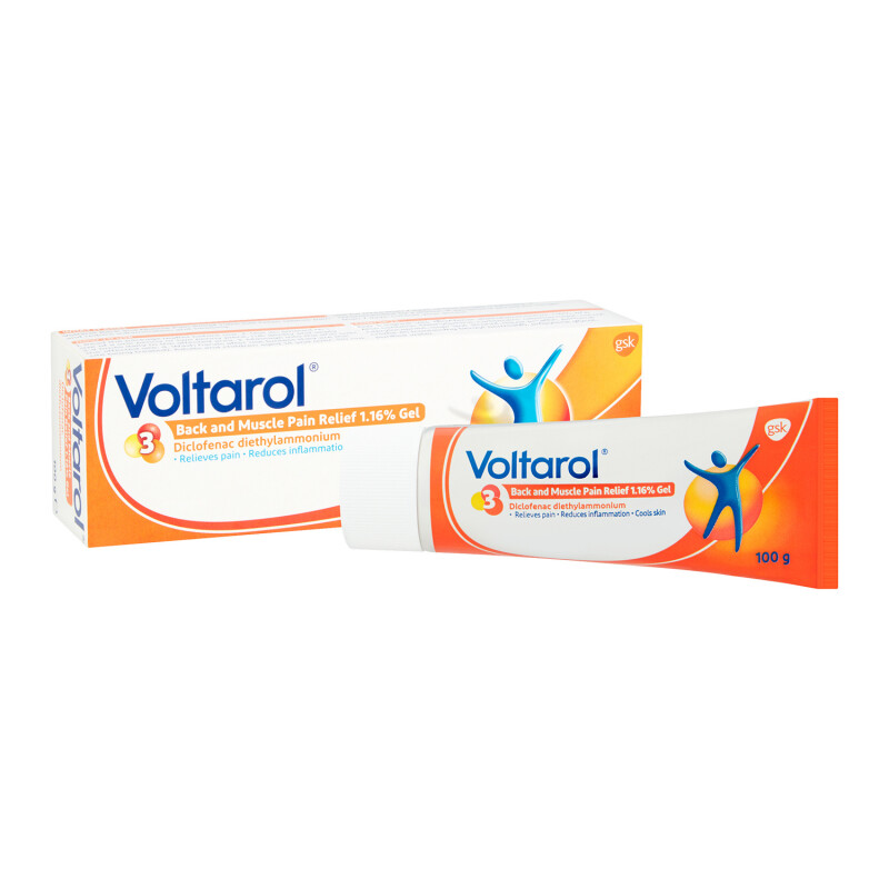 Voltarol Back and Muscle Pain Relief Gel 1.16%