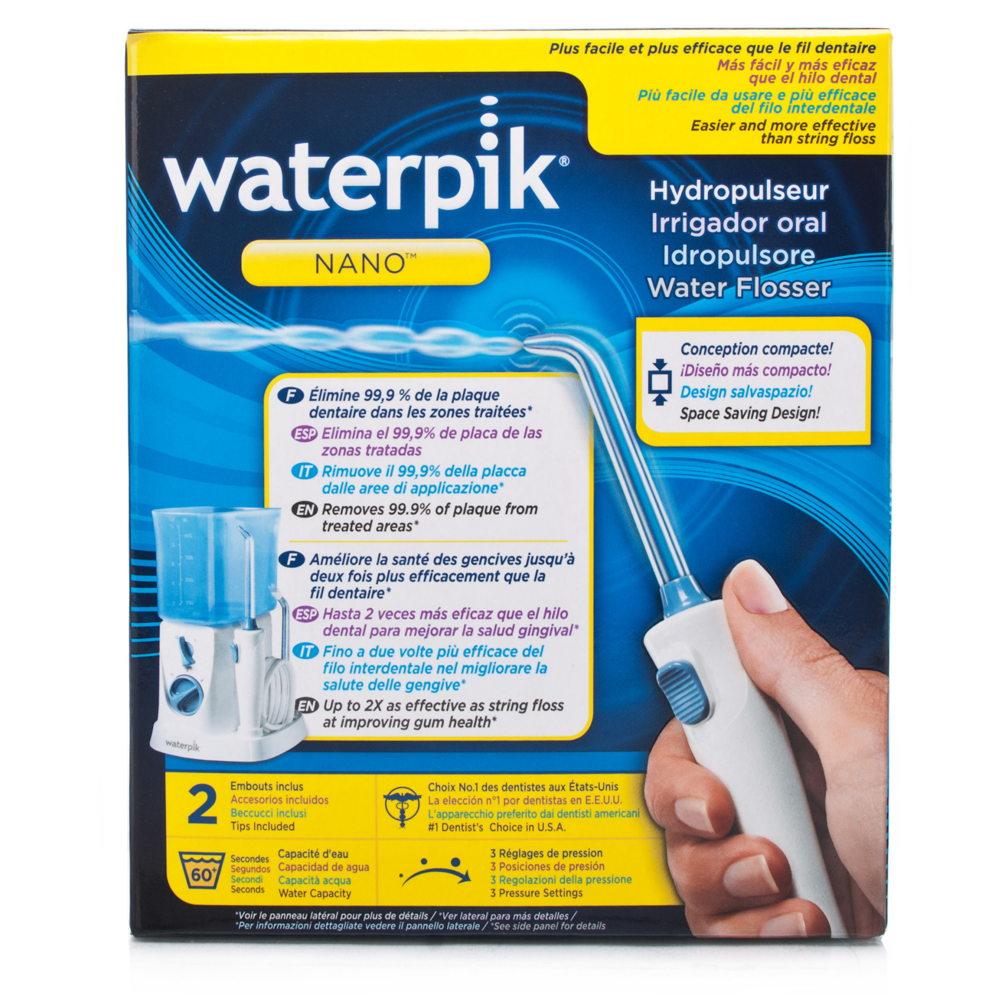 Waterpik Wp250 Nano Water Flosser Dental Care Chemist Direct