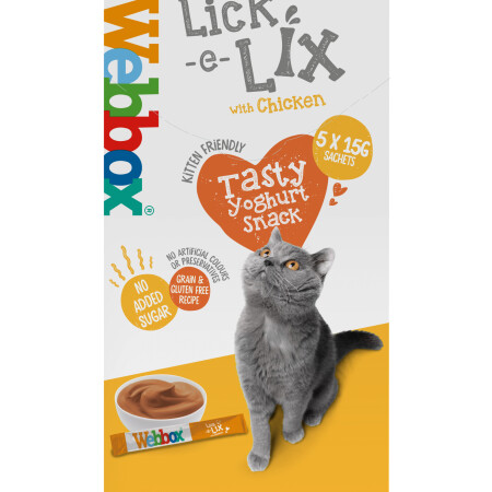 Webbox Lick-e-Lix Chicken 5 x 15g Webbox Lick-e-Lix Chicken 5 x 15g