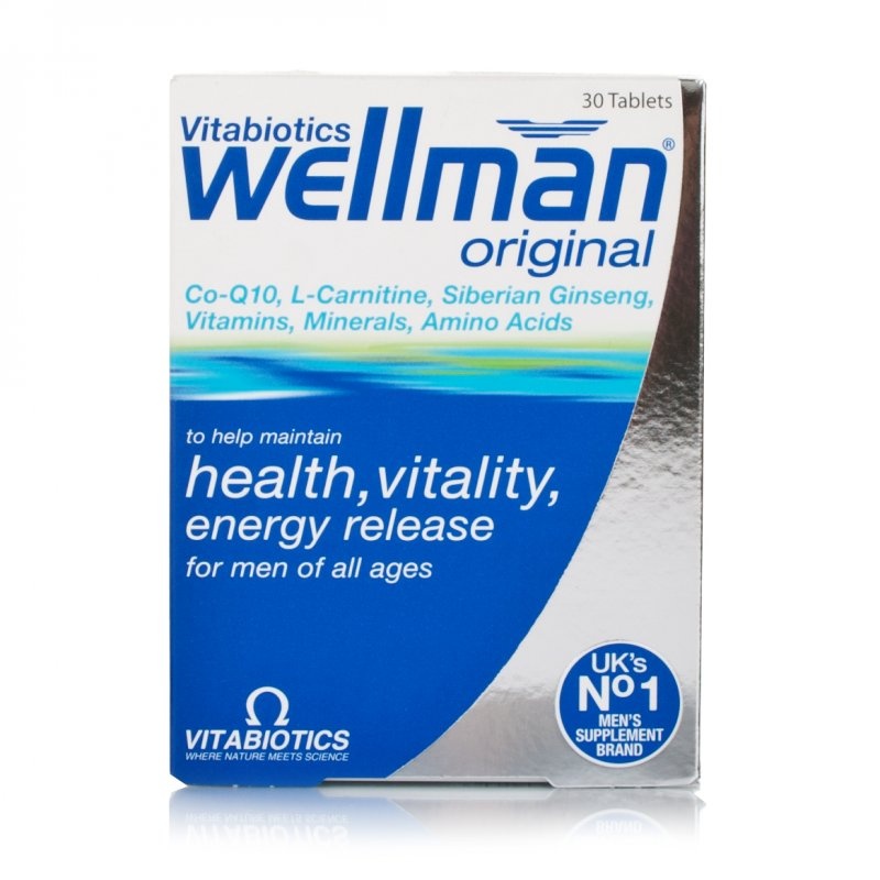 Wellman Original 30 Tablets for Men’s Health Chemist Direct