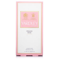 Yardley English Rose 3 X 100g Soaps - Yardley English Rose 3 X 100g Soaps -