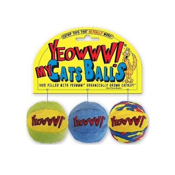 Yeowww! Catnip My Cats Balls