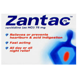 Medicines Zantac Ranitidine 75mg Tablets - 24 Medicines Zantac Ranitidine 75mg Tablets - 24