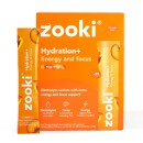 Zooki Hydration+ Energy & Focus, Peach Flavour - 30 Sachets Zooki Hydration+ Energy & Focus, Peach Flavour - 30 Sachets