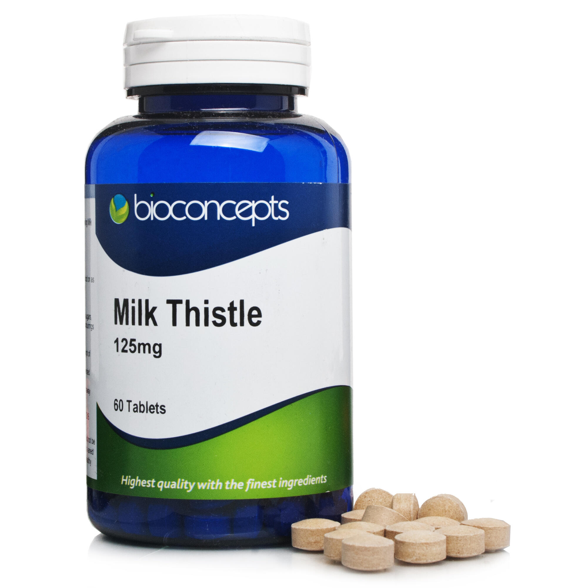 Bioconcepts Milk Thistle 125mg 60 Tabs Supplements Chemist Direct