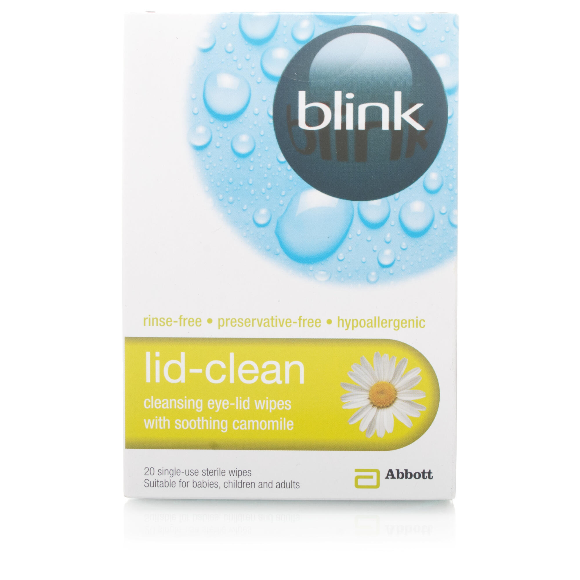 Blink LidClean Sterile Wipes Chemist Direct