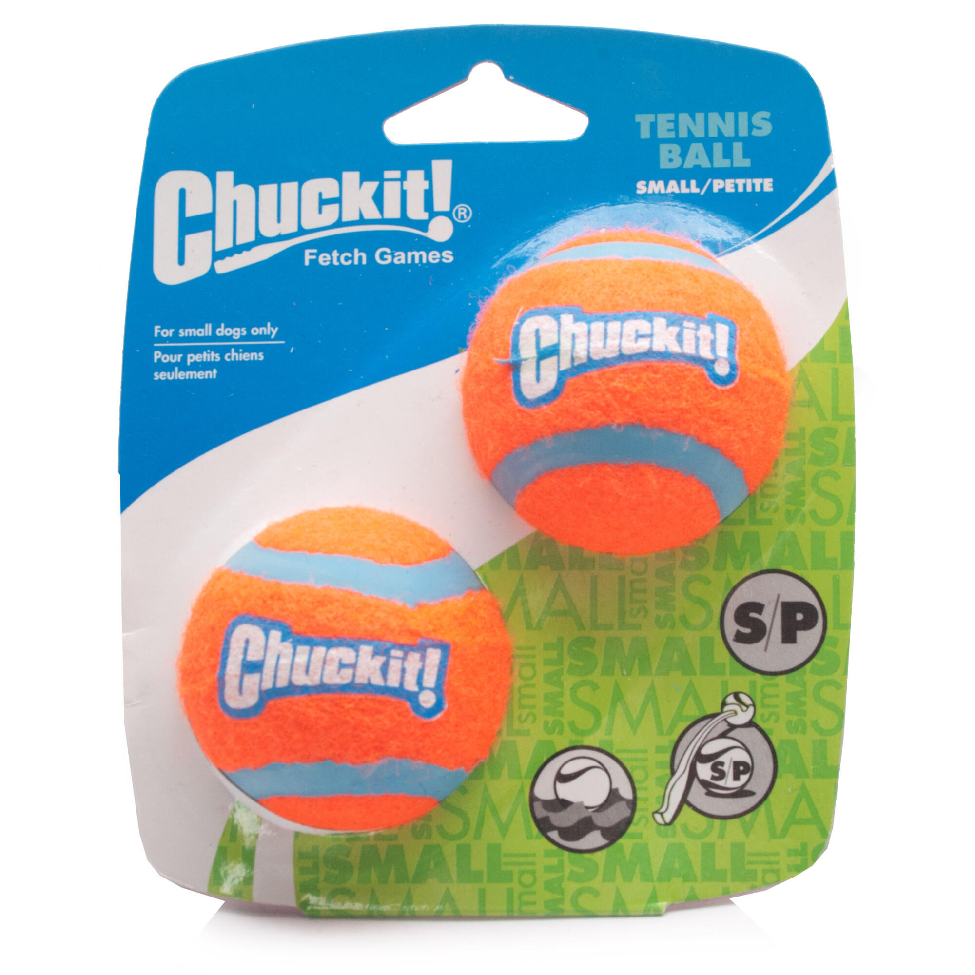 Chuckit Tennis Ball 2 Pack Small 4.8cm Chemist Direct