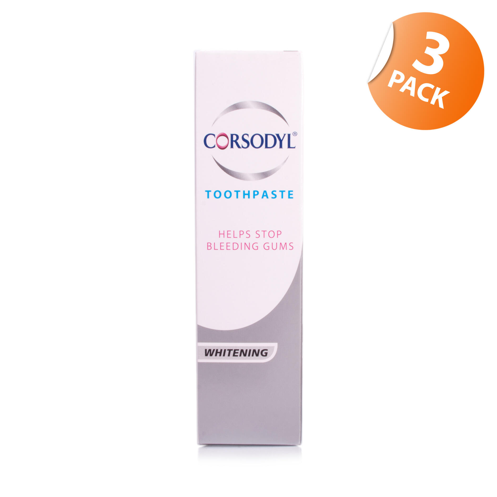 Corsodyl Daily Whitening Toothpaste Triple Pack Chemist Direct