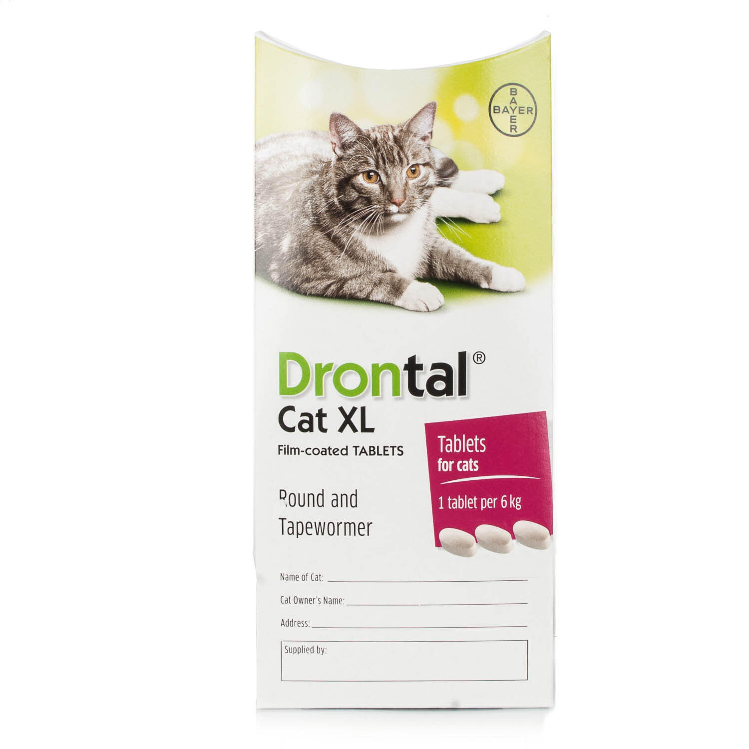 Drontal Cat XL Worming Tablets Triple Pack Chemist Direct