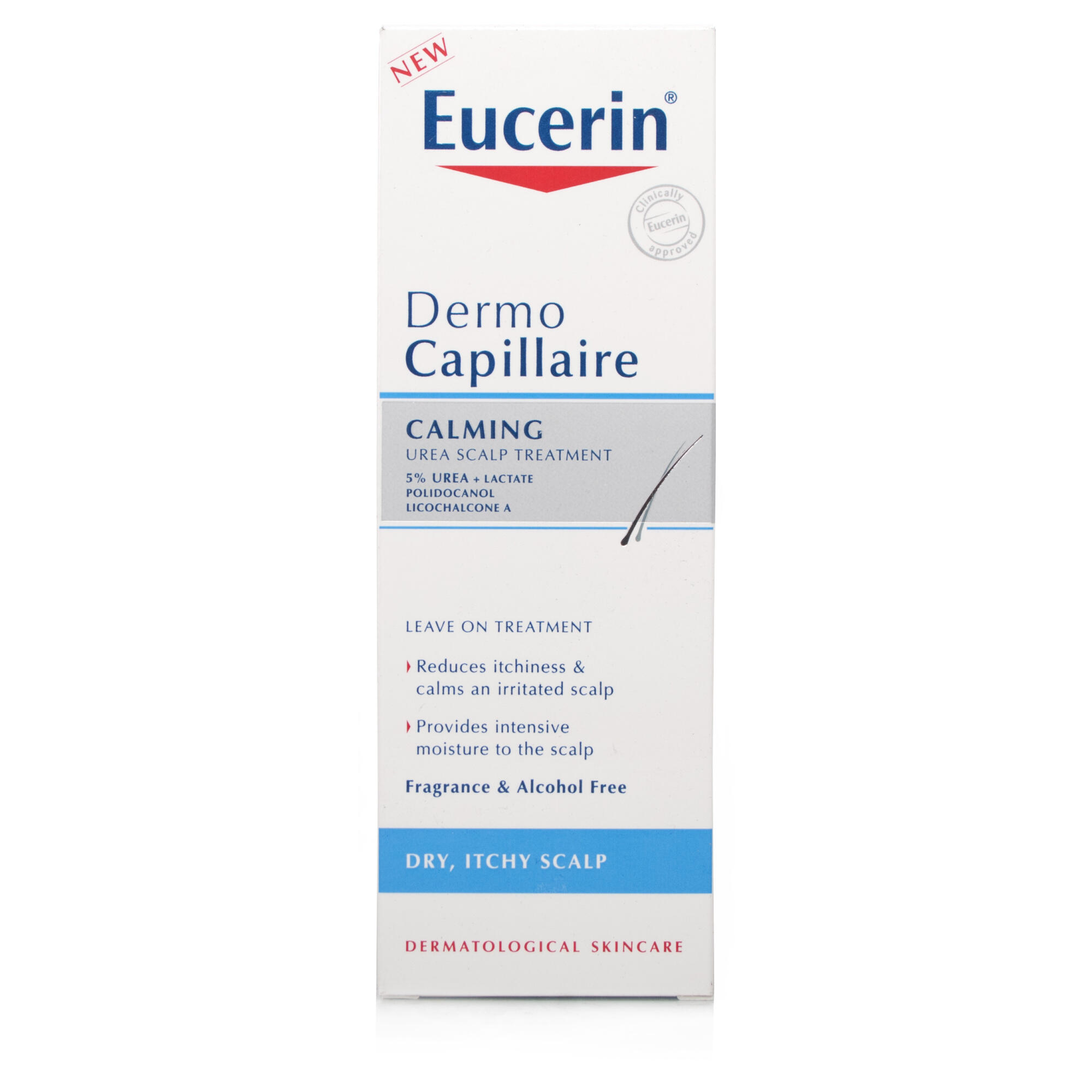 Eucerin DermoCapillaire Calming Urea Scalp Treatment Chemist Direct
